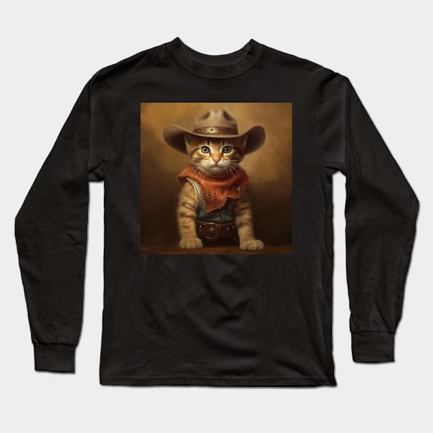 Sheriff Mittens Long Sleeve T-Shirt by Dburstei